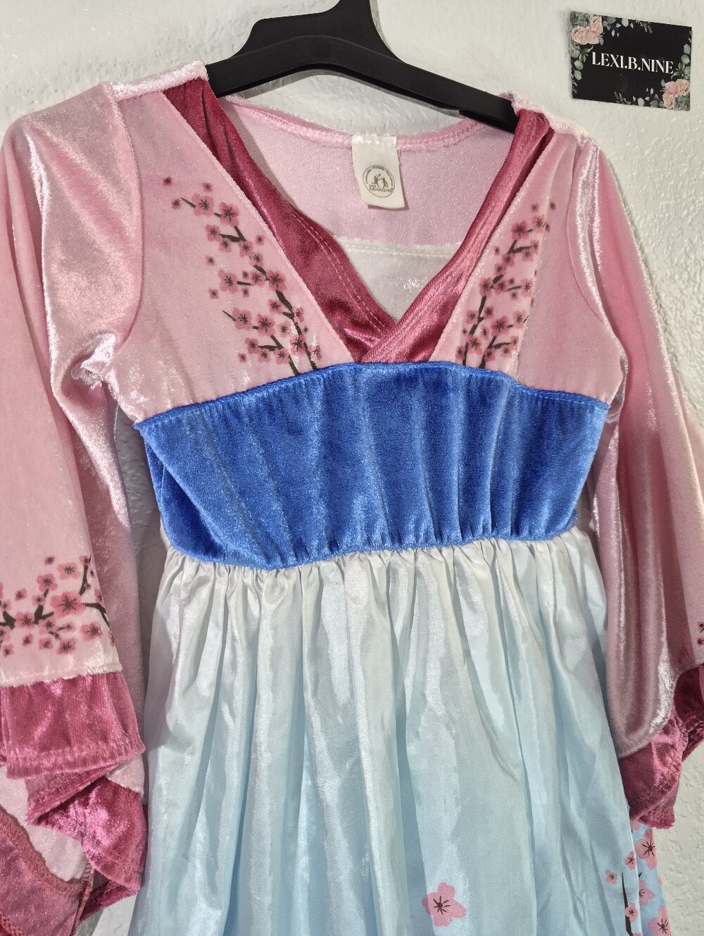 Disney Mulan Girls Halloween Costume Dress For Sale - Picture 3 of 5